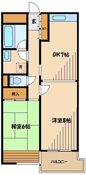 アイビーコートの物件間取画像