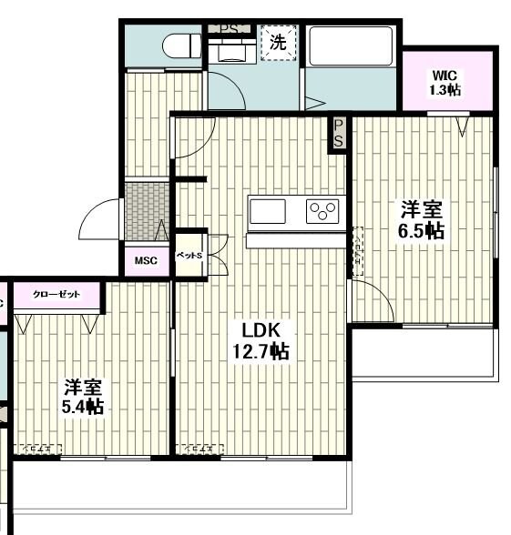 ｌａｚｏｓの物件間取画像