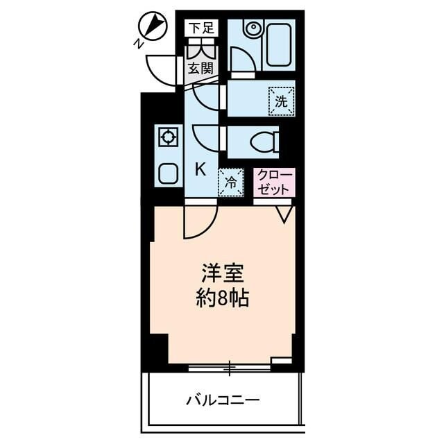 ソレイユ駒沢の物件間取画像