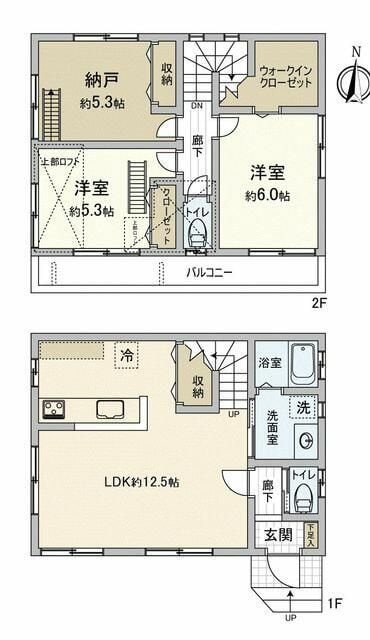 経堂４丁目戸建の物件間取画像