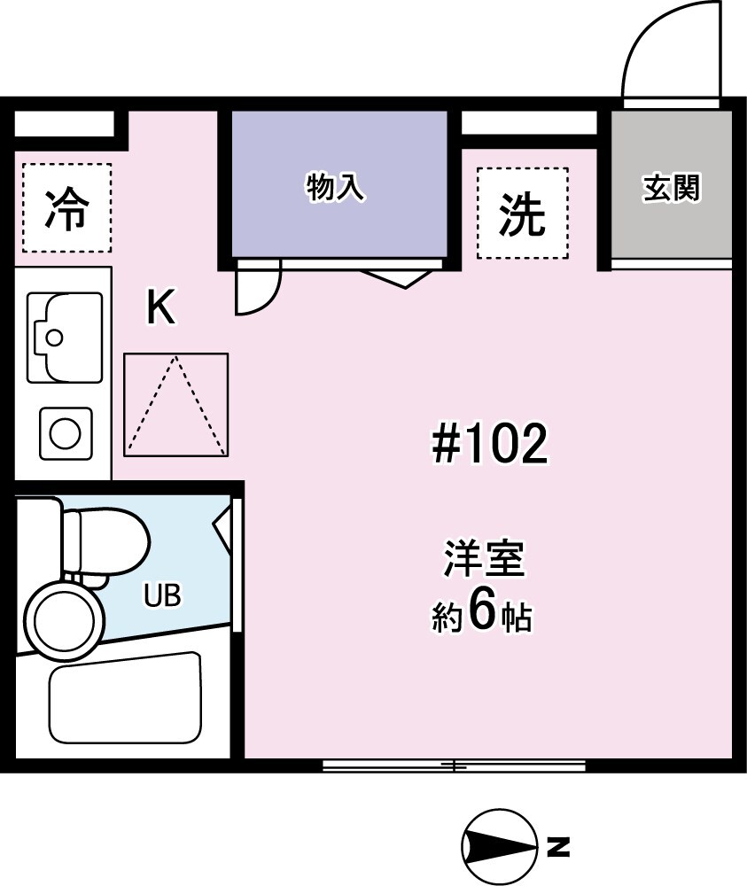 メゾン上野毛の物件間取画像