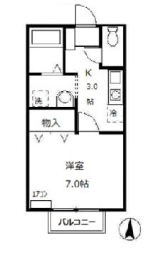 プリシェールミレニアム１の物件間取画像