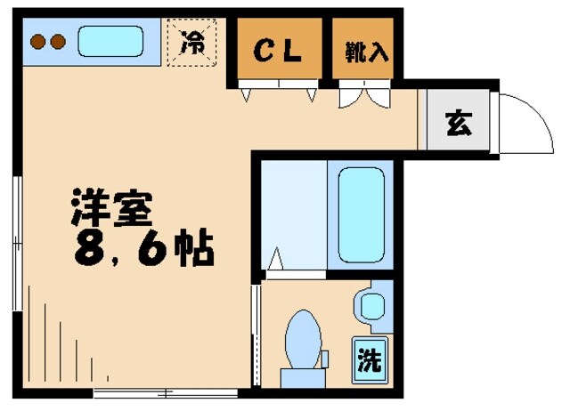 グランエッグス千歳烏山Ｔの物件間取画像