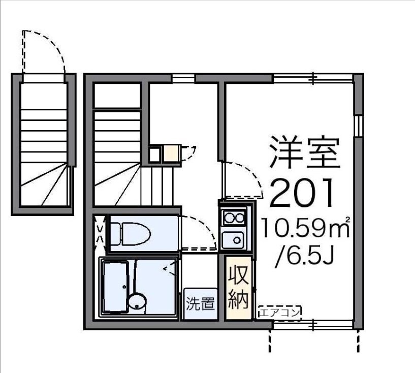 レオネクストさくらの物件間取画像