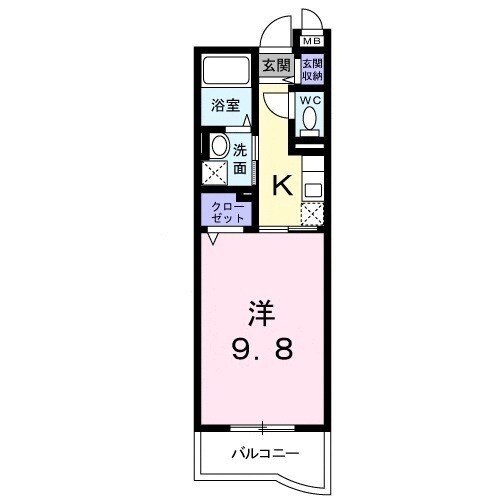 サンリット・シーズンの物件間取画像