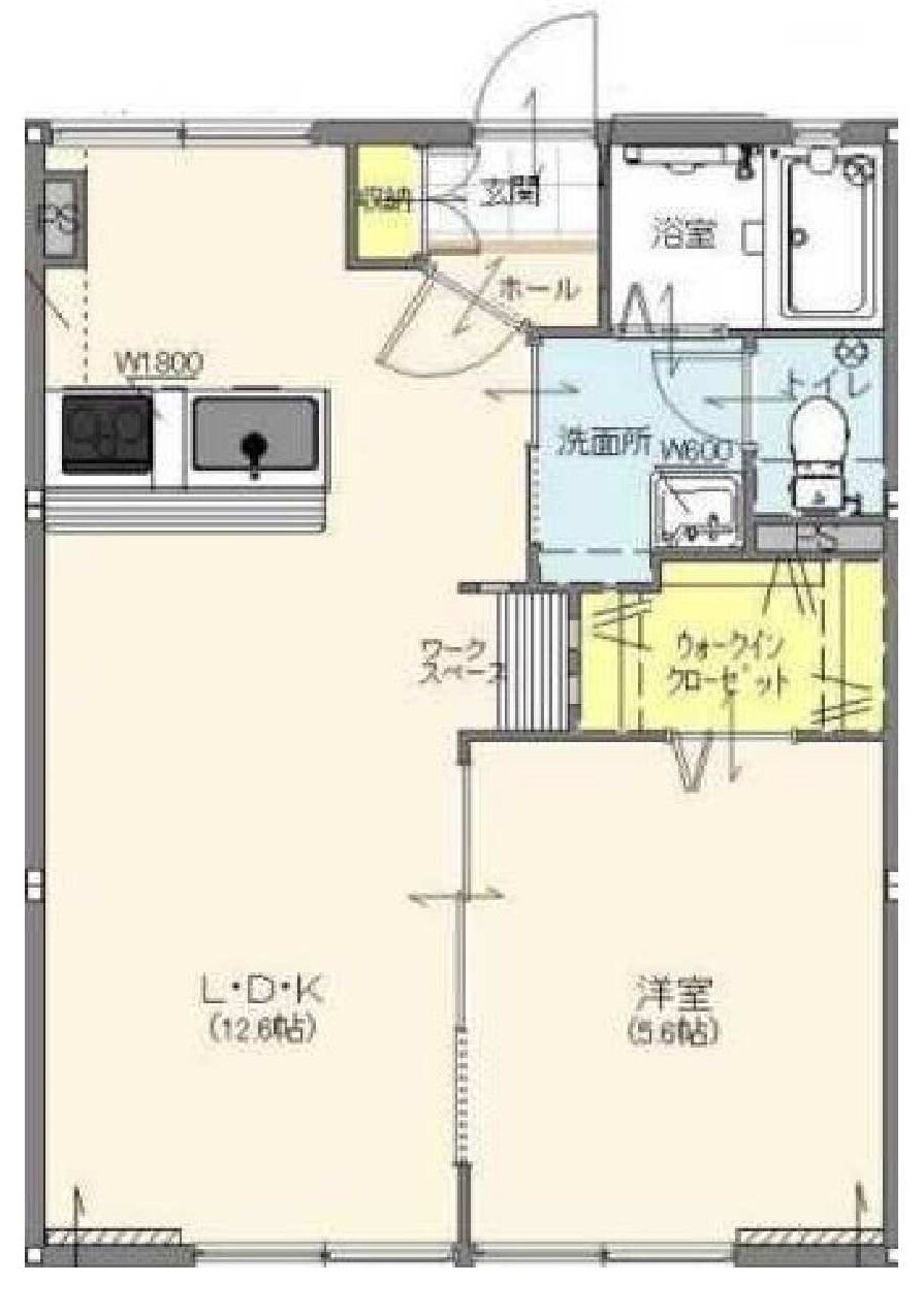 シティハイムＹＳＫIIの物件間取画像