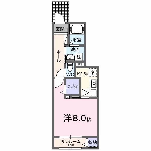 メゾンド　ベル　フォレの物件間取画像