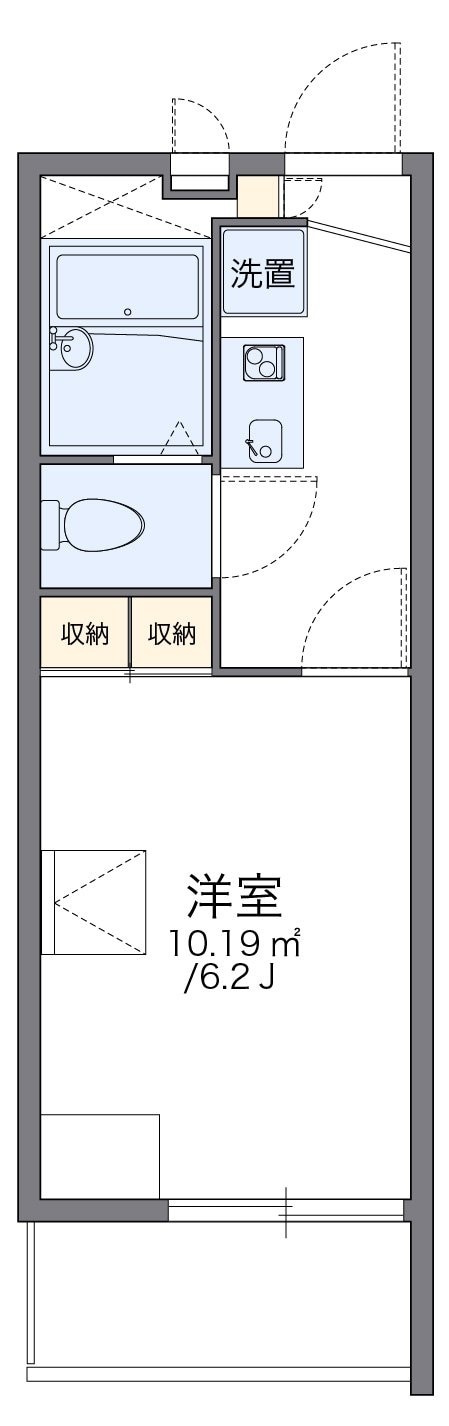 レオパレス湯島の物件間取画像