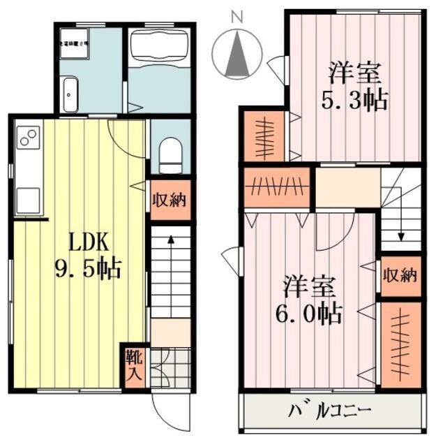 メゾン・アイの物件間取画像