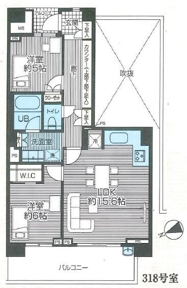 グランドメゾン日野万願寺の物件間取画像