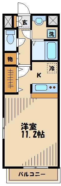 ベルベールの物件間取画像