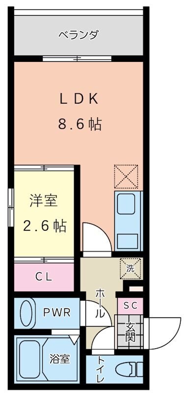 グラニテ・ルノミの物件間取画像