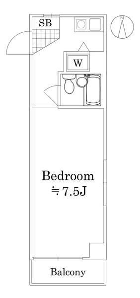 ライオンズマンション八王子第２の物件間取画像