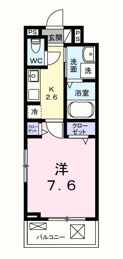 ポパイの物件間取画像