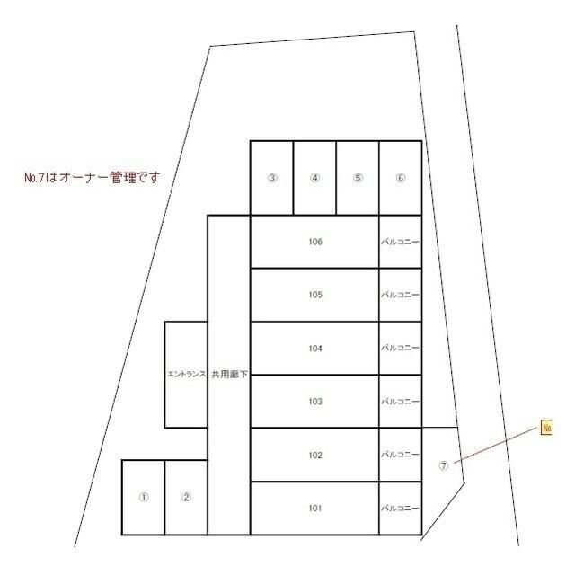 アンプルールフェールＭ２の物件内観写真