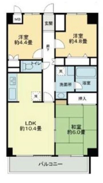 石川ビルの物件間取画像