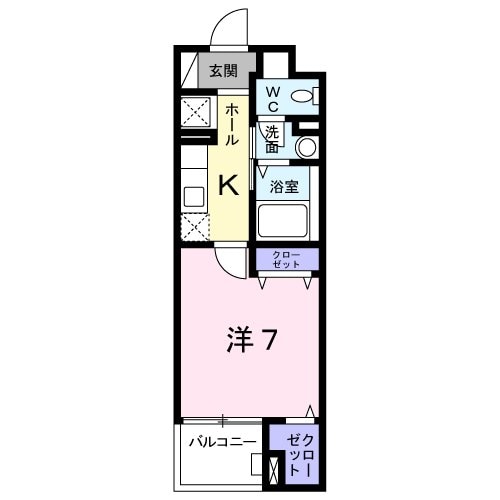 ルピナスIIIの物件間取画像