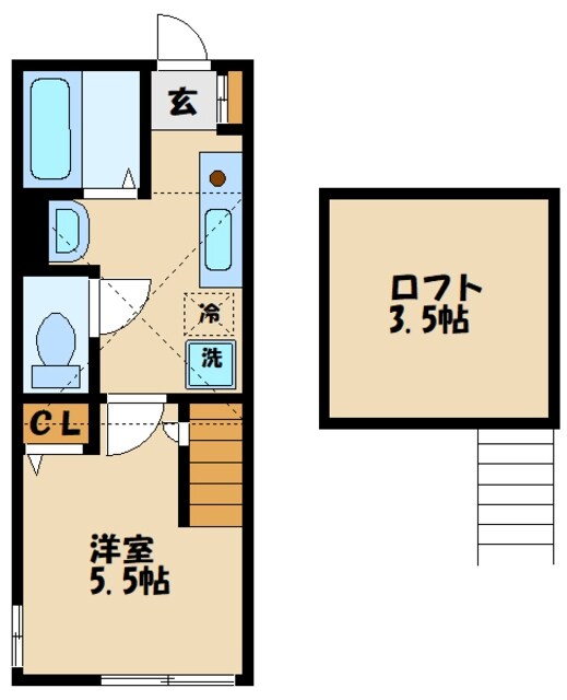 アーバーブルーデュオの物件間取画像