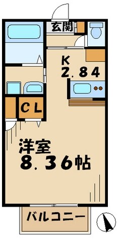 ハイフィールドの物件間取画像