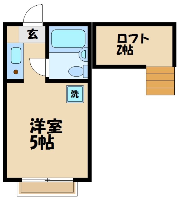 メゾンサワノスの物件間取画像