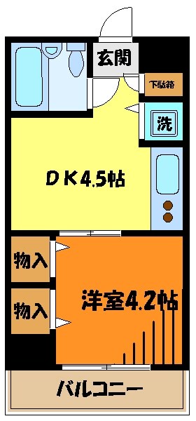 物件間取画像