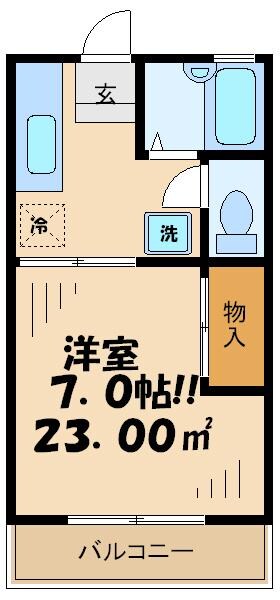 物件間取画像