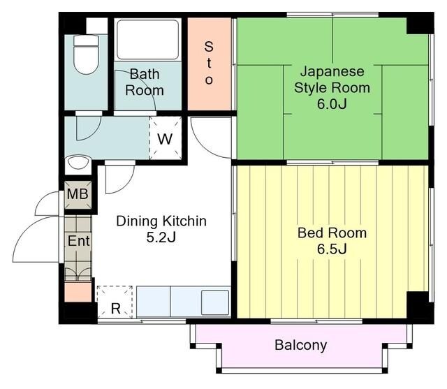 サクセス八日町の物件間取画像