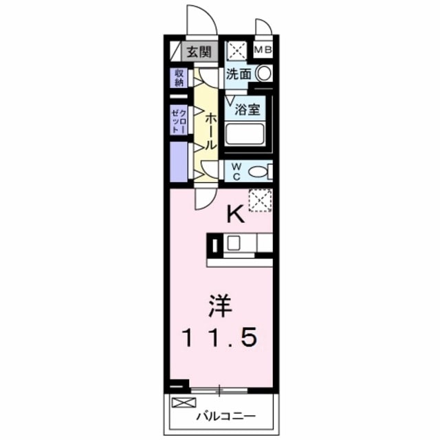 ミルト　ハウスの物件間取画像