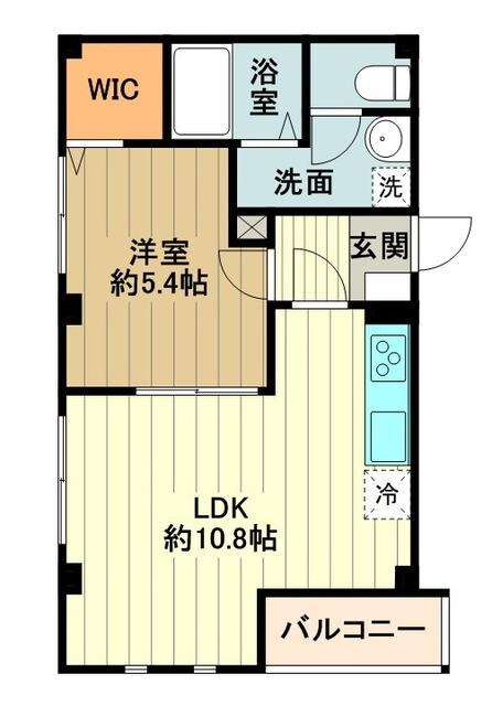 プレフェールの物件間取画像