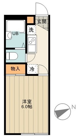 レオパレスいずみの物件間取画像