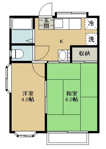 第一エスハイツの物件間取画像