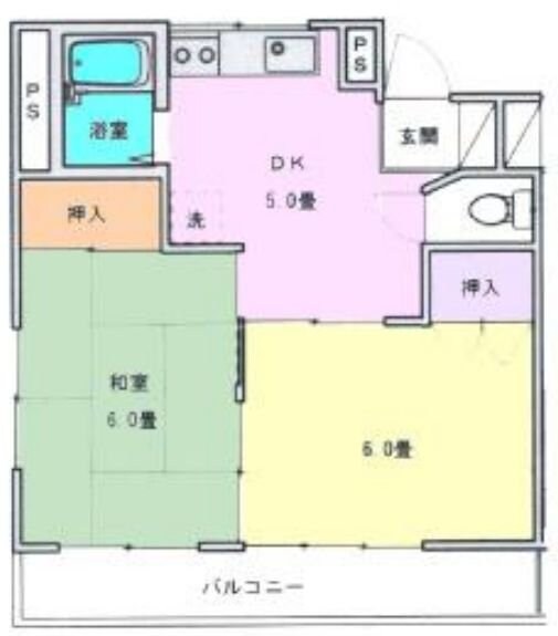 グレースフルの物件間取画像