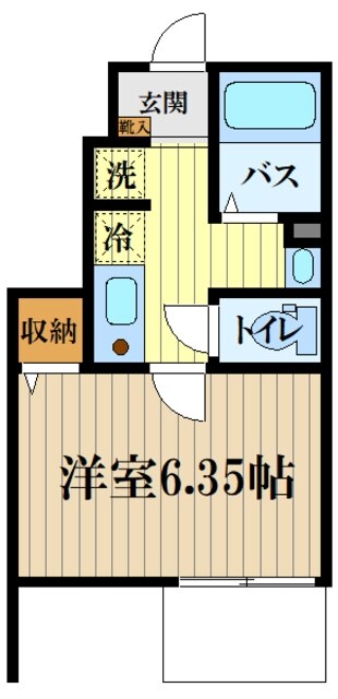 グラシーニャの物件間取画像