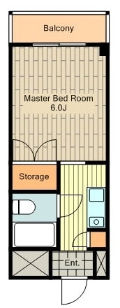 白樺マンションの物件間取画像