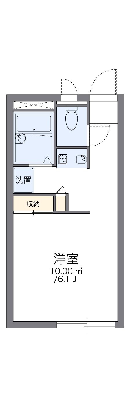 レオパレス上砂の物件間取画像