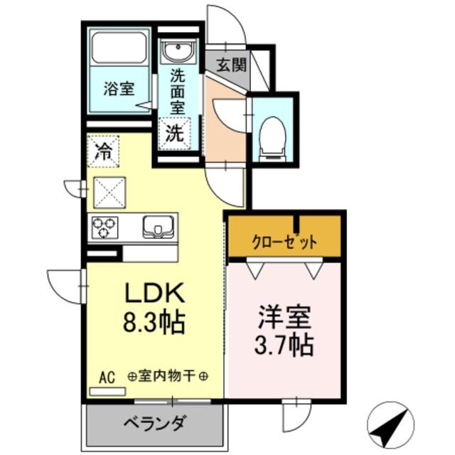 アルシオーネの物件間取画像