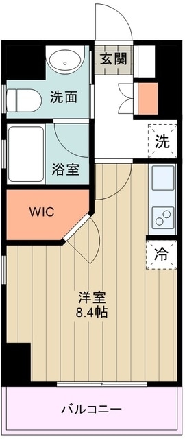 スパシエ国立矢川ステーションプラザの物件間取画像