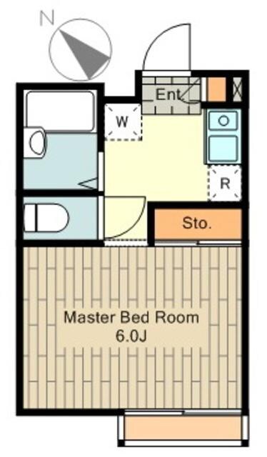 レオパレス日吉町の物件間取画像