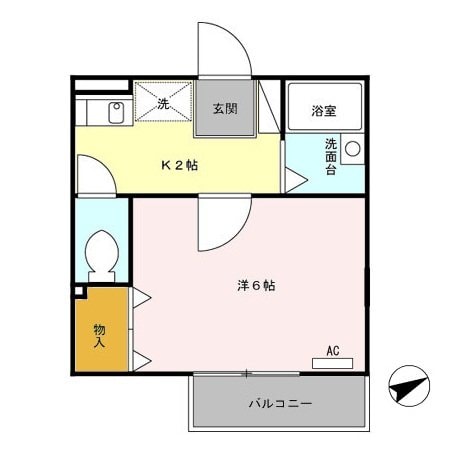 アビタシオンフレンドの物件間取画像