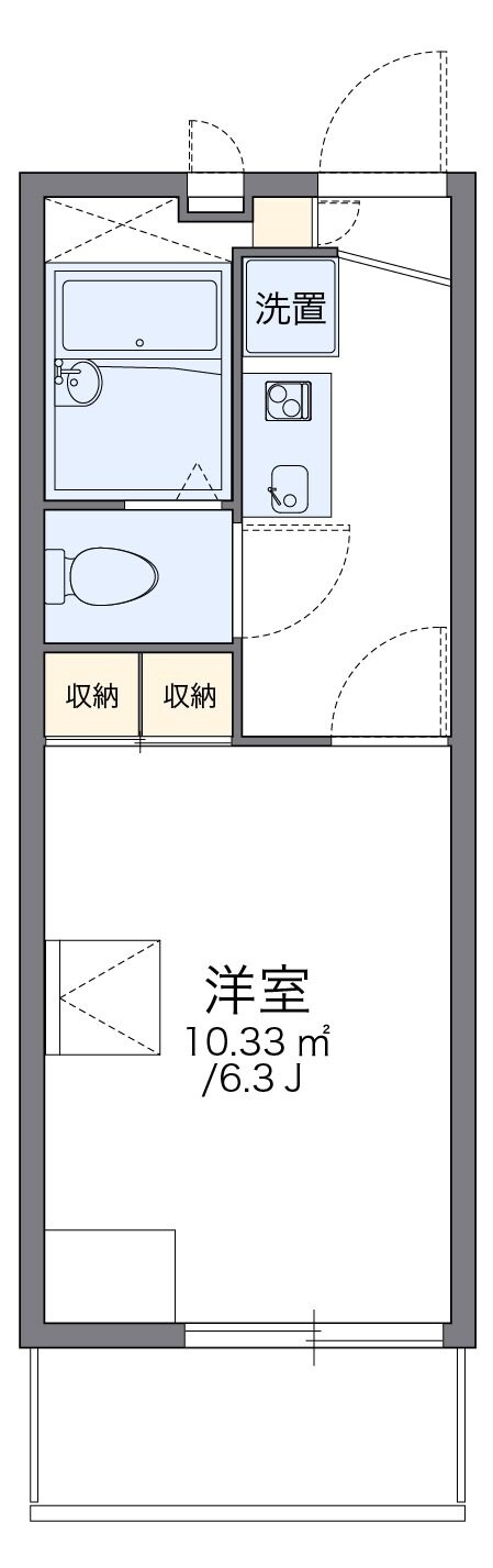 物件間取画像