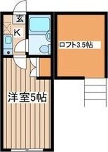 アスコット西国立の物件間取画像