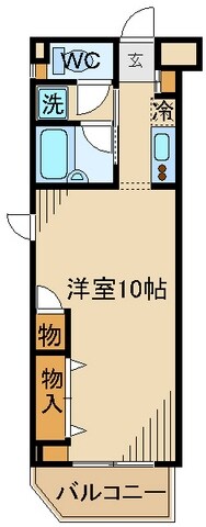 物件間取画像