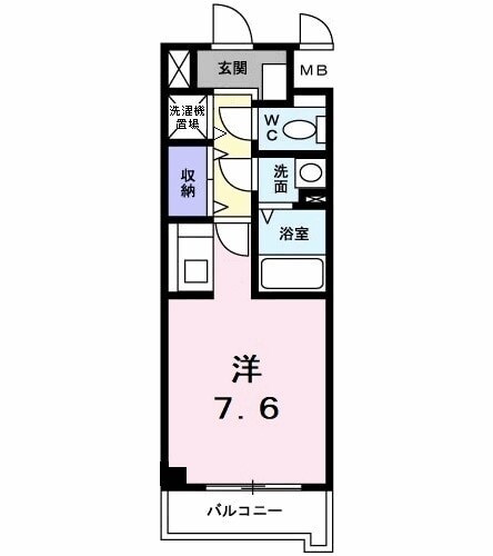 ハイライズ　ミズキの物件間取画像