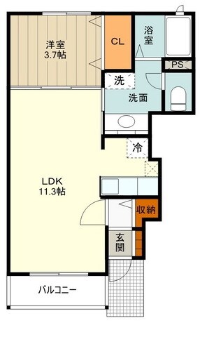 アルト　ブリーゼの物件間取画像