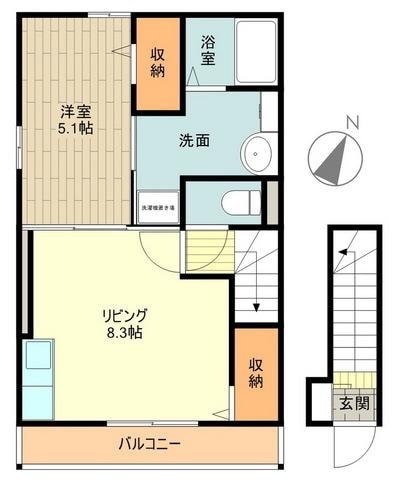 エバーグリーン栄の物件間取画像