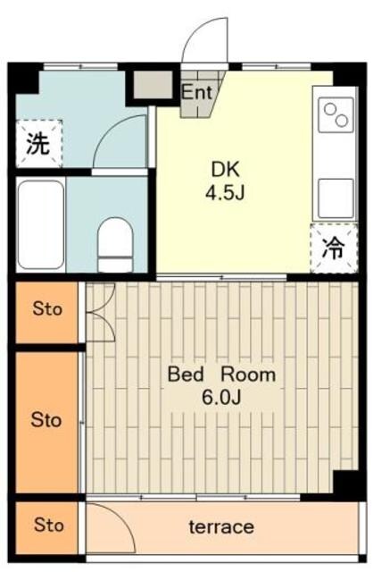 アールズコートの物件間取画像