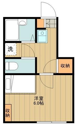 レオパレスＴＲＳの物件間取画像
