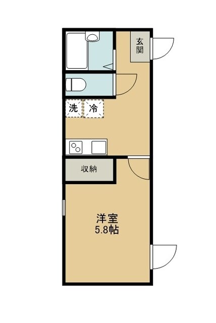 AZEST-RENT一橋学園IIの物件間取画像