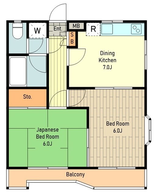 アメニティヴィラの物件間取画像