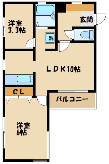 ドルチェの物件間取画像